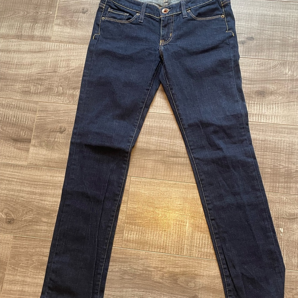 Women's Dark Blue Jeans